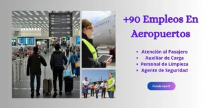 ✈️ TRABAJOS EN EL AEROPUERTO | +120 Vacantes🌍🛫